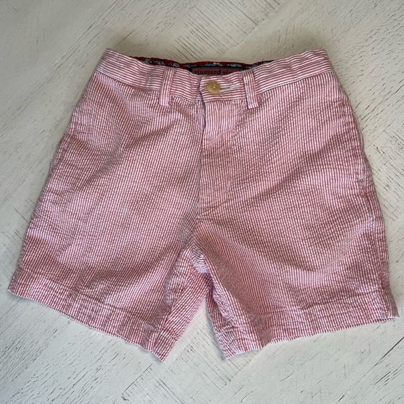 Vineyard Vines Other - Vineyard Vines Seersucker Striped Boys Shorts